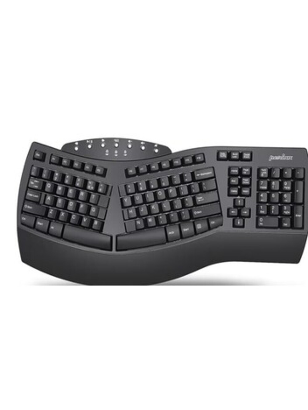Perixx PERIBOARD-612B Wireless Ergonomic Split Keyboard Bluetooth 2.4G Black